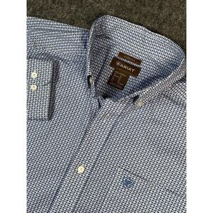 Ariat‎ Button Shirt (Fits) Large Outdoors Workwear Trade Casual Preppy New